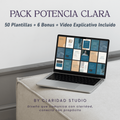 Potencia Clara | +50 Plantillas Profesionales para Coaches y Terapeutas